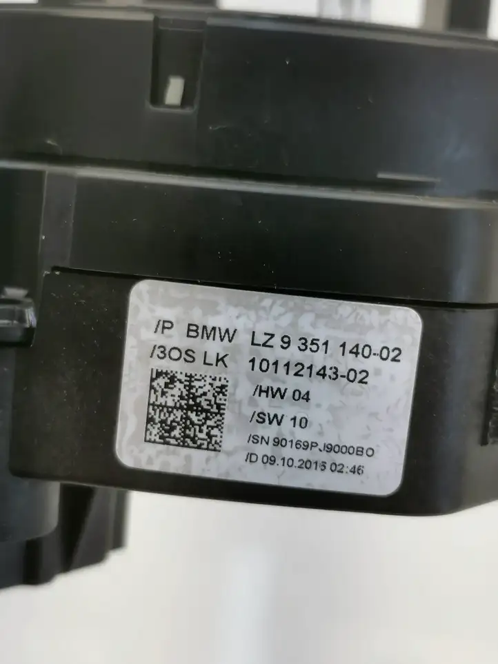 BMW 4 F36 Gran coupe (2014 - 2017) 9351140 Контактное кольцо SRS — фото 5