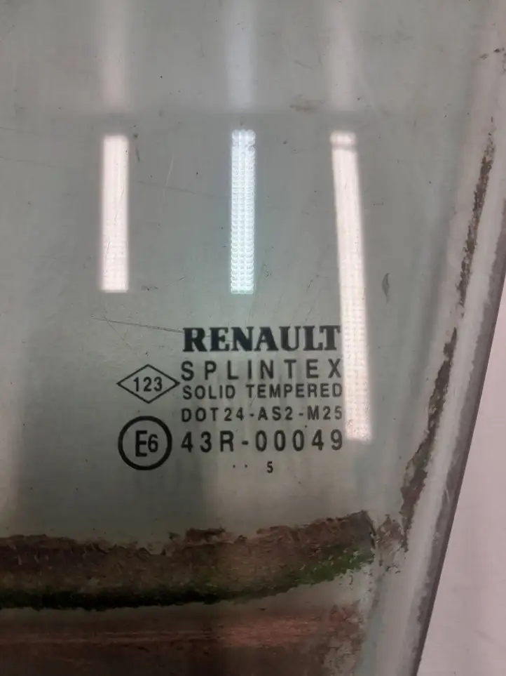 Renault Scenic II - Grand scenic II (2006 - 2009) 43R00049 Стекло передней двери — фото 4