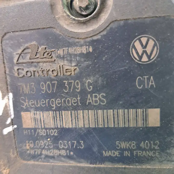 Volkswagen Sharan (2003 - 2010) 7M3907379G ABS блок — фото 4