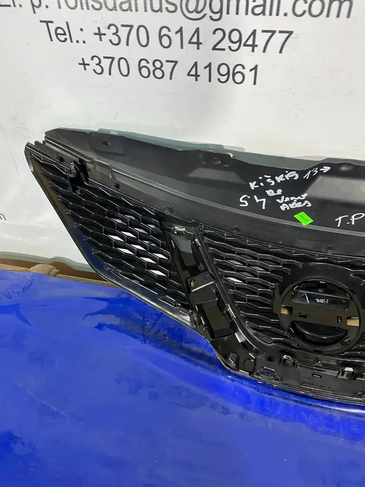 Nissan Qashqai (2013 - 2017) 623124EA0A Верхняя решетка радиатора — фото 2