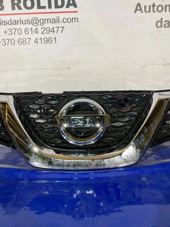 Nissan Qashqai (2013 - 2017) 623124EA0A Верхняя решетка радиатора — фото 8