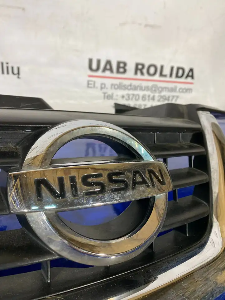 Nissan Juke I F15 (2010 - 2018) 620701KA6A Верхняя решетка радиатора — фото 3