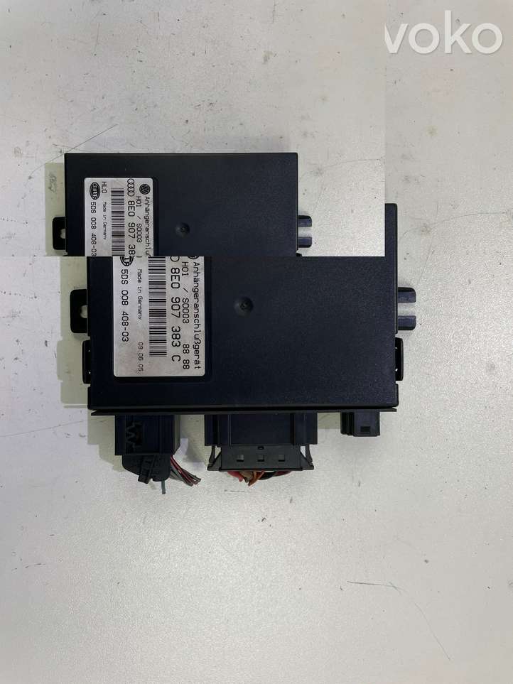 Audi A4 (2004 - 2009)  8E0907383C Блок управления крюка для прицепа