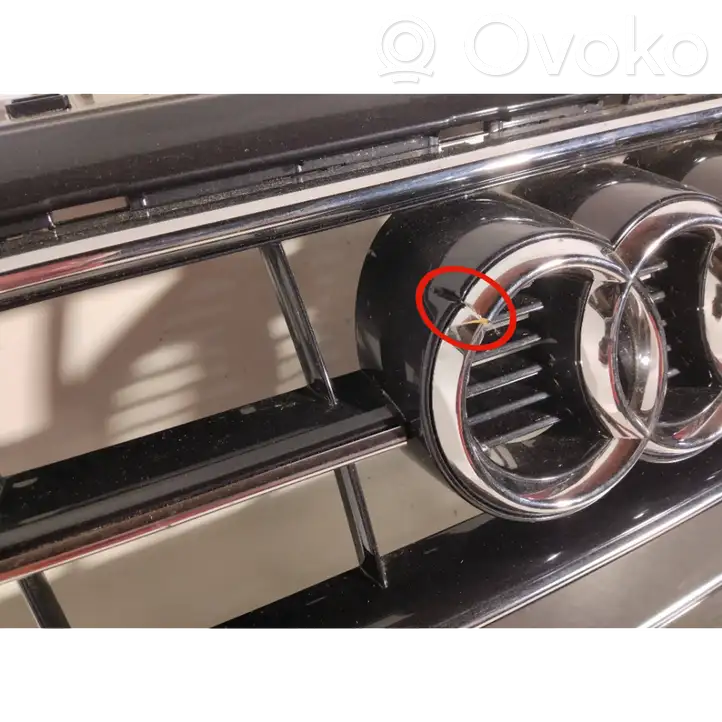 Audi A4 S4 B9 8W (2019 - ) 8W0853651DF Верхняя решетка радиатора — фото 5