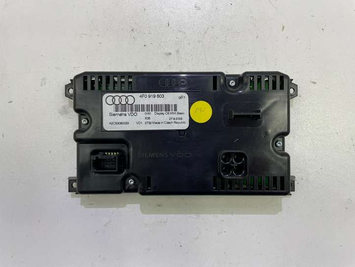 Audi A6 (2004 - 2008)  4F0919603 Экран/ дисплей / маленький экран