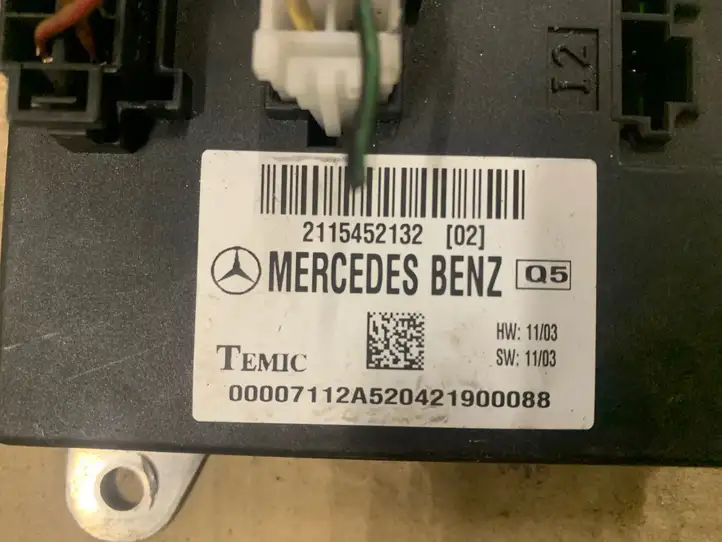 Mercedes-Benz E W211 (2002 - 2009) 2115452132 Модуль комфорта — фото 5