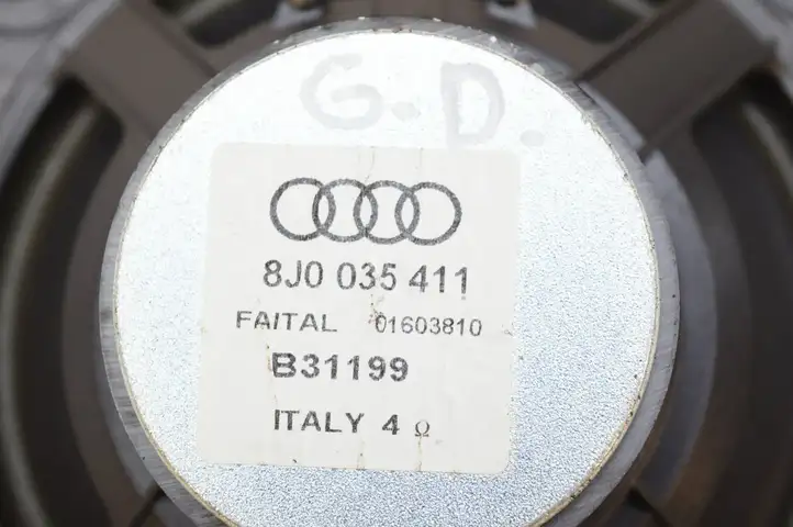 Audi TT TTS Mk2 (2006 - 2010) 8J0035411 Динамики задних дверей — фото 4
