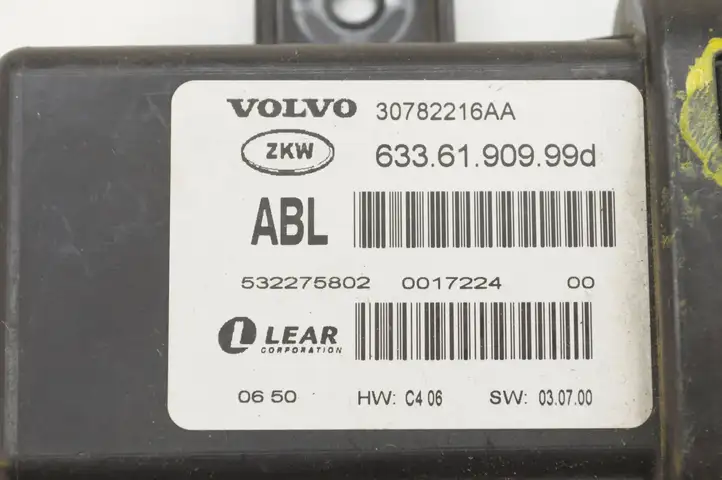 Volvo S80 (2006 - 2009) 30782216AA Блок управления светом — фото 4