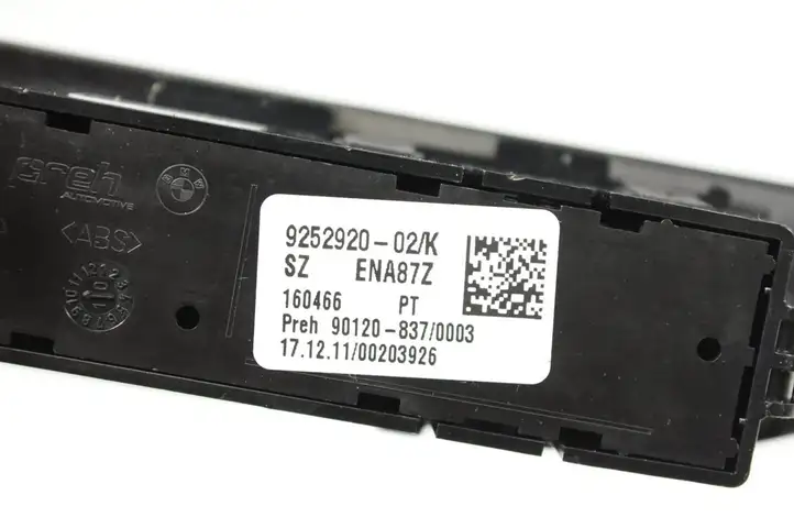 BMW 3 F30 F35 F31 (2012 - 2018) 9252920 Блок кнопок на панели — фото 5