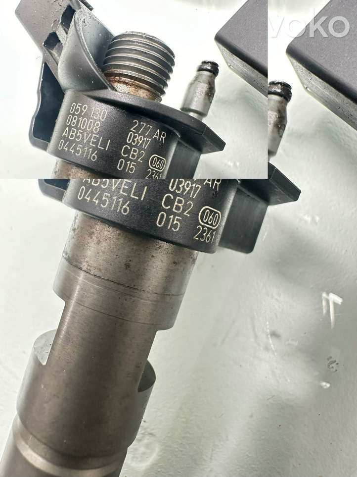 Audi A4 (2007 - 2011)  059100277AB Комплект жиклеров