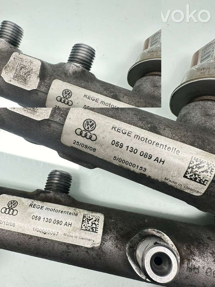 Audi A4 (2007 - 2011)  059100277AB Комплект жиклеров