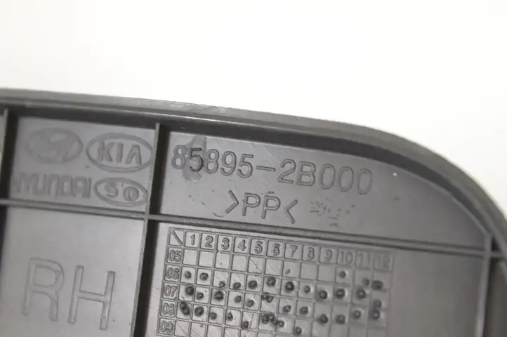 Hyundai Santa Fe (2005 - 2009) 858952B000 Внутренняя обшивка порога (комплект) — фото 3