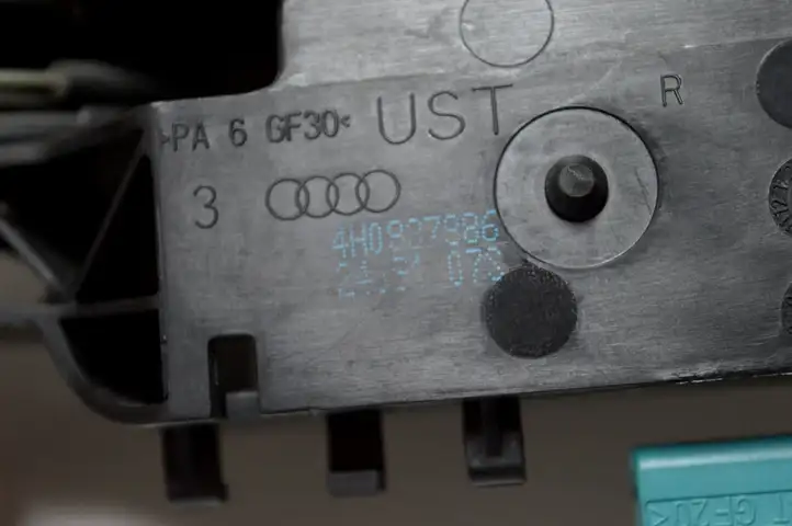 Audi A7 S7 4G (2010 - 2014) 4H0837996 Наружная ручка двери — фото 5