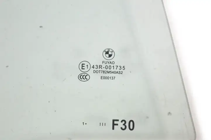 BMW 3 F30 F35 F31 (2012 - 2018) 43R001735 Стекло задней двери — фото 5
