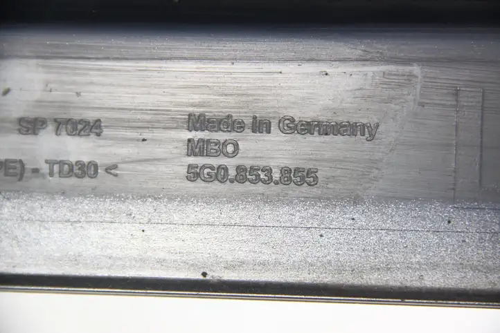 Volkswagen Golf VII (2013 - 2019) 5G0853855 Порог кузова — фото 3