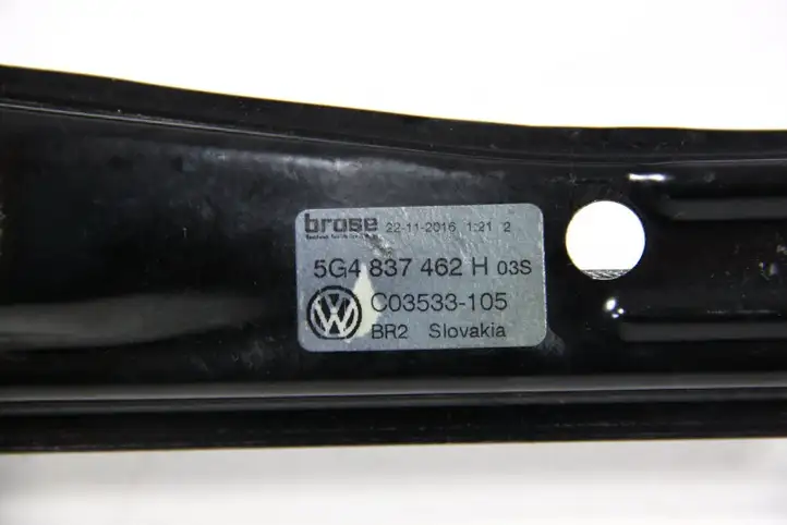 Volkswagen Golf VII (2013 - 2019) 5Q0959802B Электростеклоподъемник передний (комплект) — фото 5