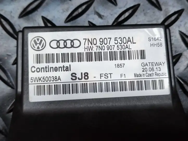 Skoda Superb B6 (3T) (2008 - 2015) 7N0907530AL Модуль Gateway — фото 4