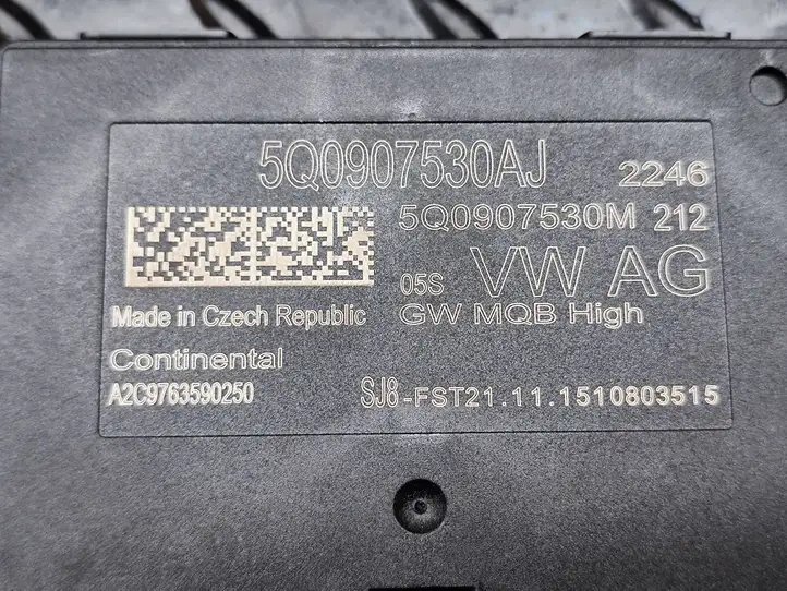 Skoda Superb B8 (3V) (2015 - 2023) 5Q0907530AJ Модуль Gateway — фото 4
