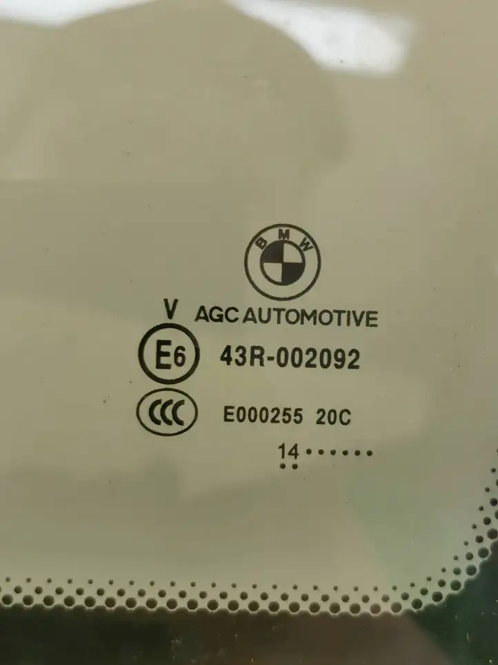 BMW 4 F36 Gran coupe (2014 - 2017) 43R002092 Заднее боковое стекло — фото 5