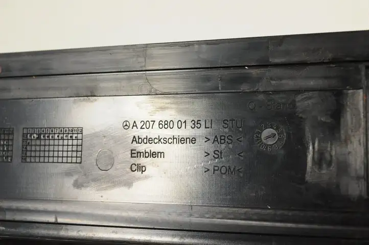 Mercedes-Benz E A207 (2010 - 2017) A2076800135 Внутренняя обшивка порога (комплект) — фото 6
