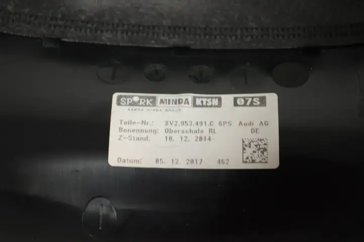 Audi A3/S3 8V (2016 - 2020) 8V2953491C Обшивка рулевой колонки — фото 5
