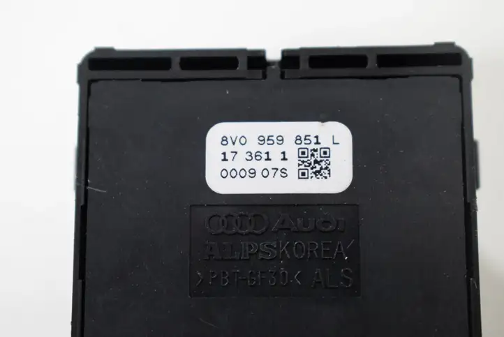 Audi A3/S3 8V (2016 - 2020) 8V0959851L Кнопка стеклоподъемников — фото 5