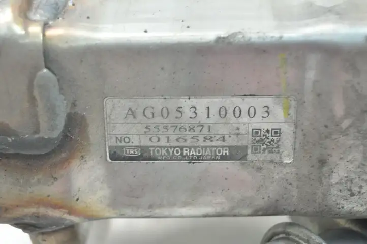 Opel Astra J (2009 - 2012) 55576871 Охладитель клапана EGR — фото 4