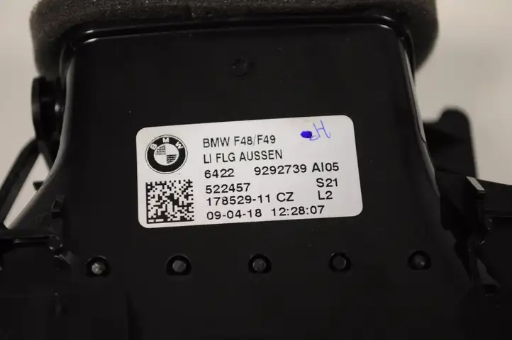 BMW X1 F48 F49 (2015 - 2022) 9292740 Воздушная решетка панели — фото 6