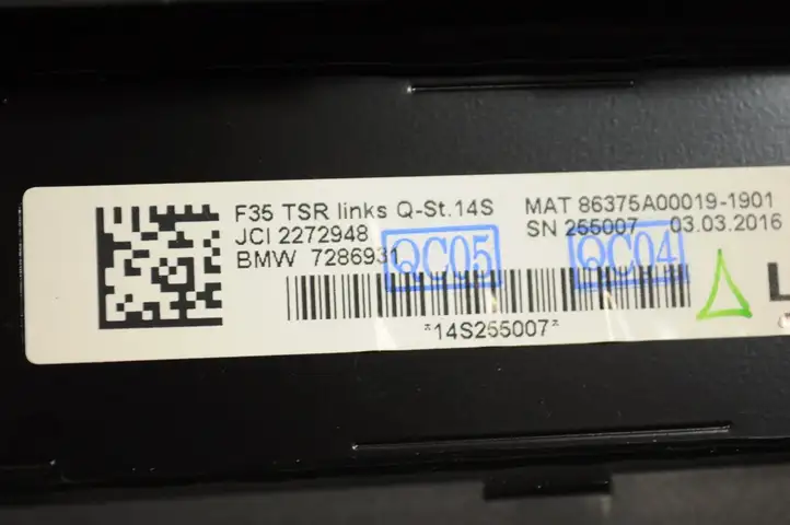 BMW 3 F30 F35 F31 (2012 - 2018) 7286931 Прочие детали салона — фото 4