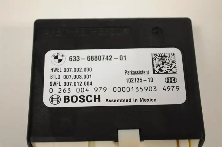 BMW 3 F30 F35 F31 (2012 - 2018) 6880742 Блок управления парктрониками — фото 5