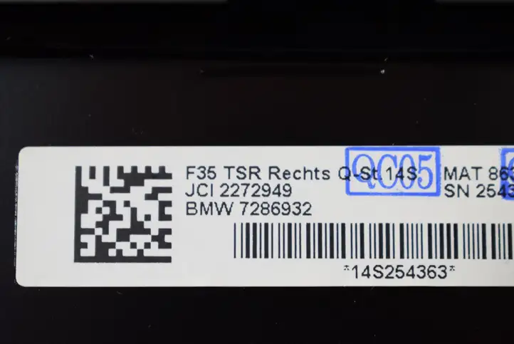 BMW 3 F30 F35 F31 (2012 - 2018) 7286932 Прочие детали салона — фото 5