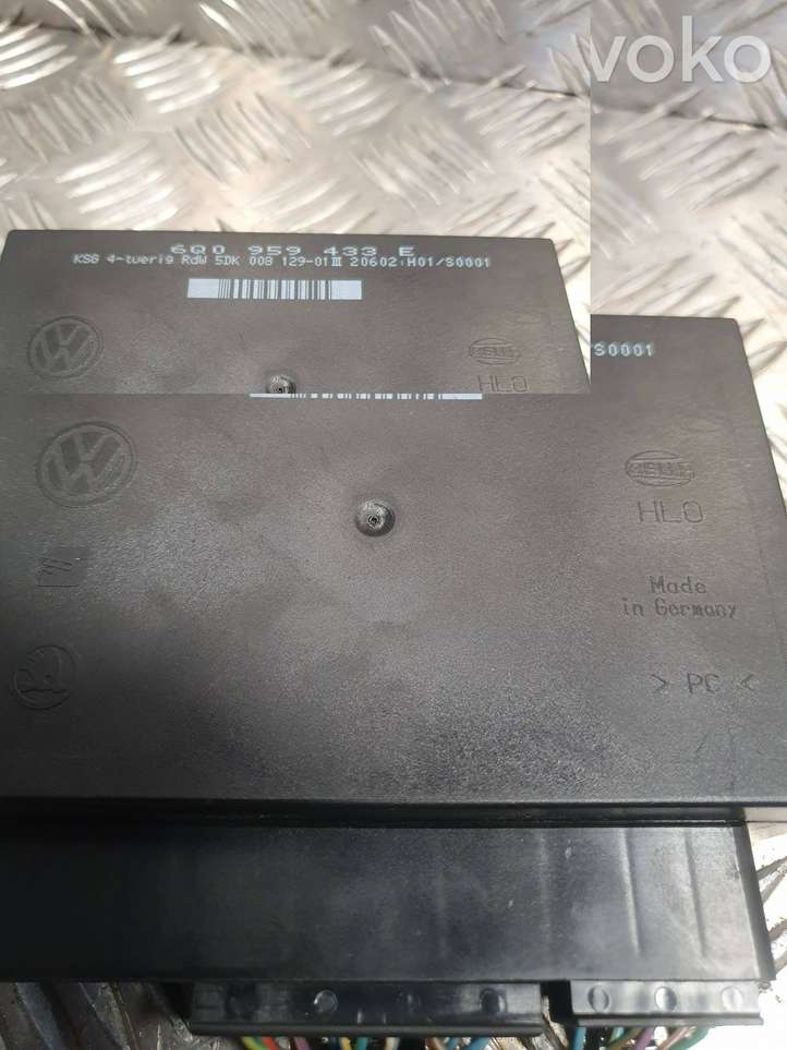Skoda Fabia Mk1 (6Y) (1999 - 2007)  6Q0959433 Mодуль kомфортa