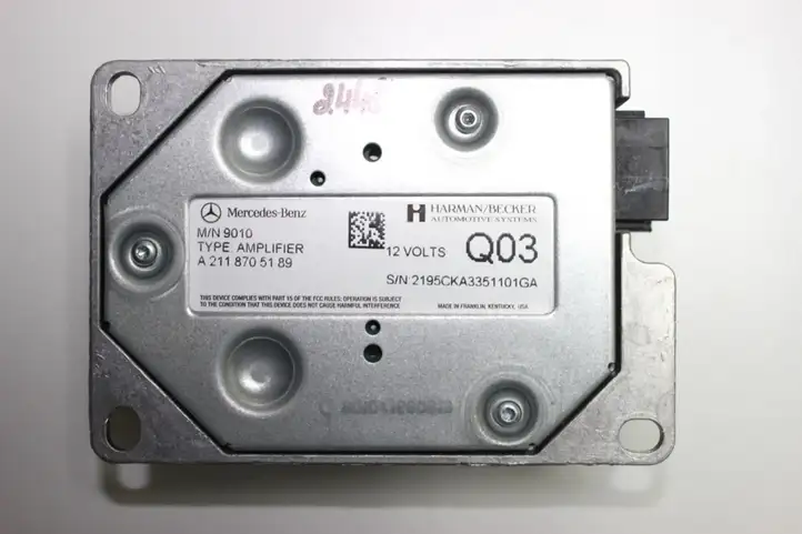 Mercedes-Benz GL X164 (2006 - 2012) A2118705189 Усилитель звука — фото 2