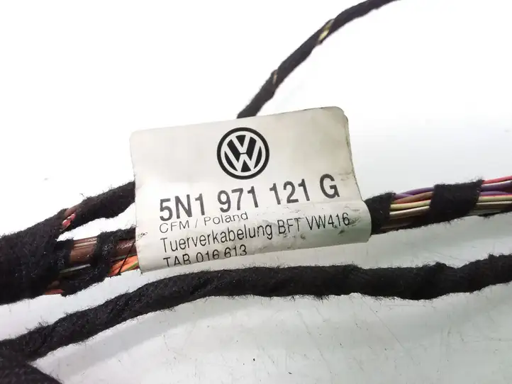 Volkswagen Tiguan (2007 - 2011) 5N1971121G Проводка передней двери — фото 2