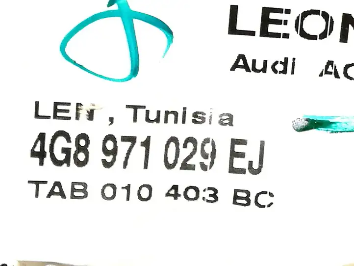 Audi A7 S7 4G (2010 - 2014) 4G8971029EJ Проводка передней двери — фото 4