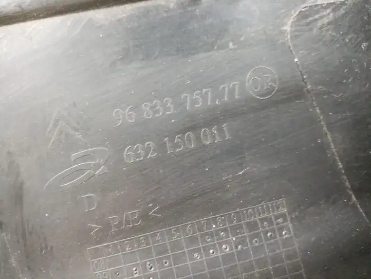 Citroen C3 (2009 - 2013) 9683375777 Нижняя обшивка стойки B — фото 2
