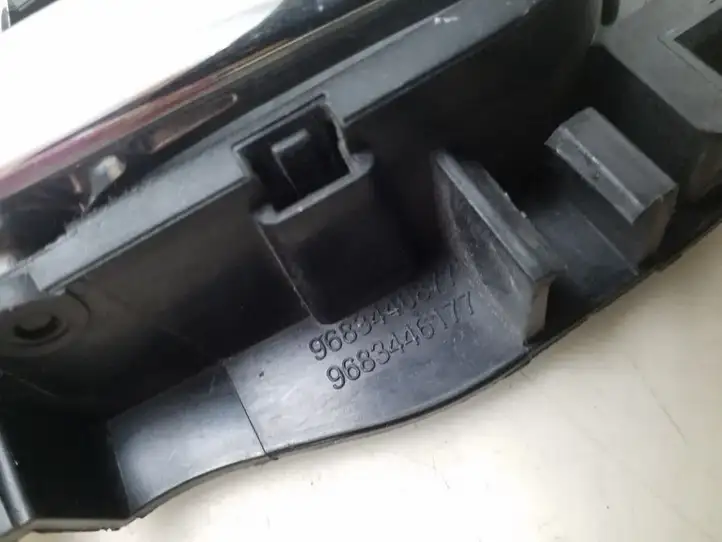 Citroen C3 (2009 - 2013) 9683446877 Внутренняя ручка двери — фото 4