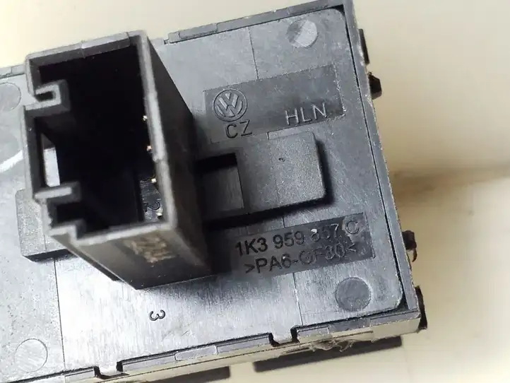 Volkswagen Caddy (2010 - 2015) 1K3959857C Кнопка стеклоподъемников — фото 5