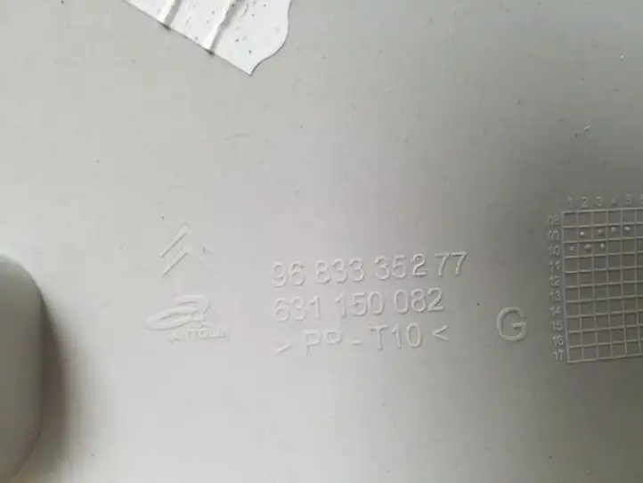 Citroen C3 (2009 - 2013) 9683335277 Верхняя обшивка стойки D — фото 3