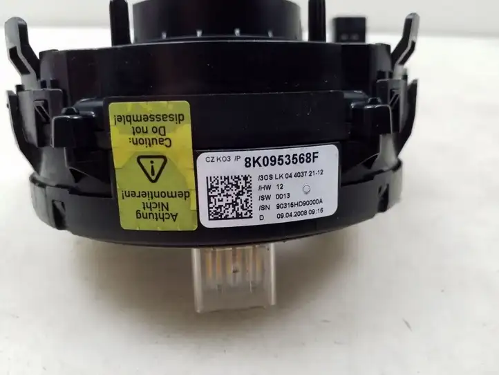 Audi A4 S4 B8 8K (2007 - 2011) 8K0953568F Контактное кольцо SRS — фото 2