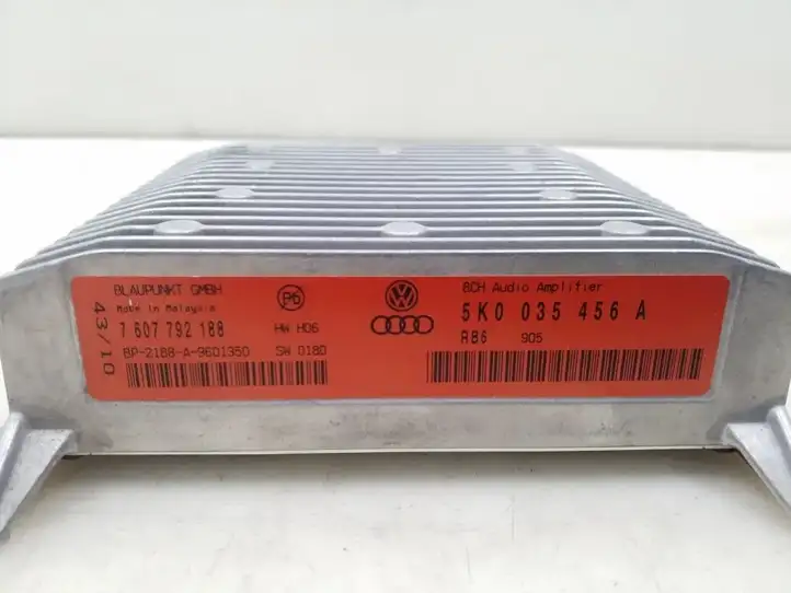 Volkswagen PASSAT B7 (2011 - 2014) 5K0035456A Усилитель звука — фото 3