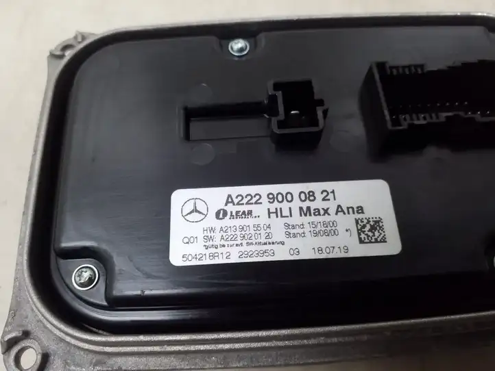 Mercedes-Benz E W213 (2016 - ) A2229000821 Блок розжига ксенона — фото 4