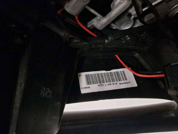 Peugeot 307 (2001 - 2005)  3511140101 Руль