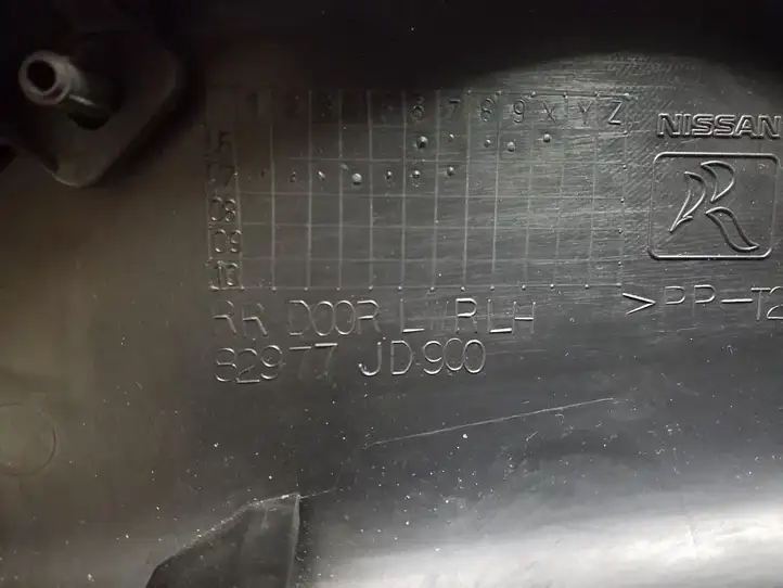 Nissan Qashqai (2006 - 2010) 82977JD900 Обшивка задней двери — фото 2