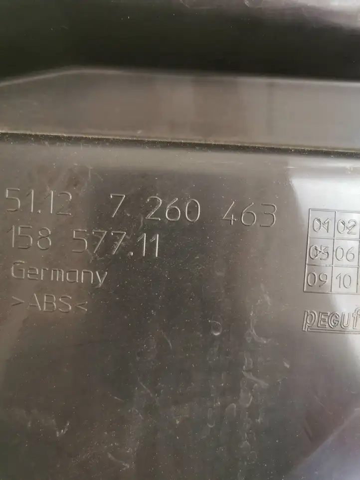BMW 3 F30 F35 F31 (2012 - 2018) 7260463 Кронштейн заднего бампера — фото 4