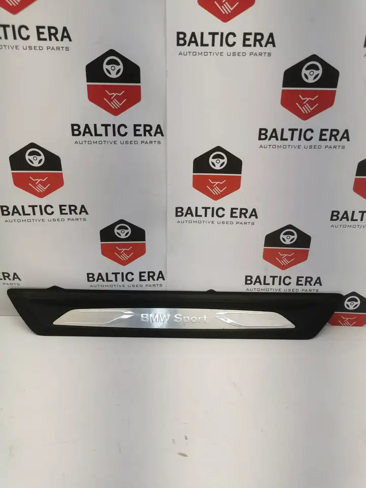 BMW 3 F30 F35 F31 (2012 - 2018) 7289216 Внутренняя отделка переднего порога — фото 1