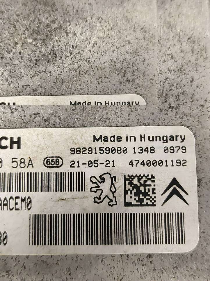 Peugeot 508 (2018 - )  9829159080 Блок управления двигателя