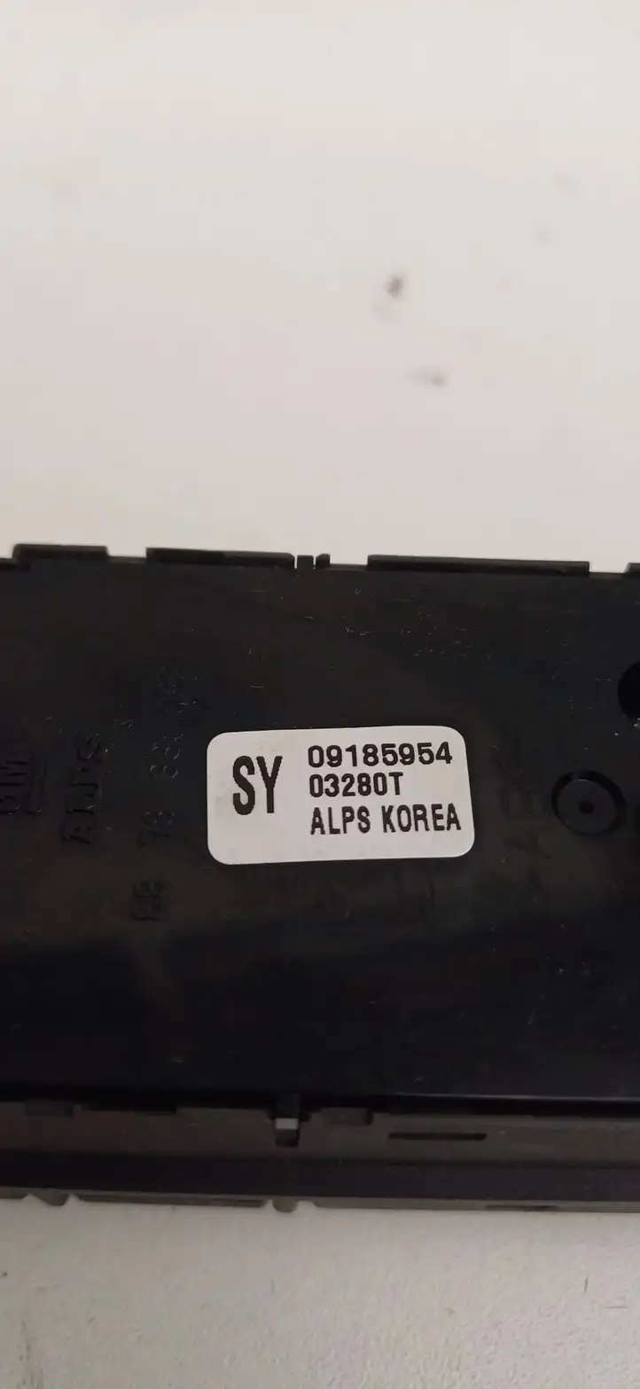 Opel Vectra C (2002 - 2005) 09185954 Блок кнопок стеклоподъемников — фото 3