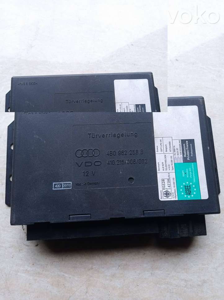 Audi A6 (2001 - 2004)  4B0962258B Mодуль kомфортa