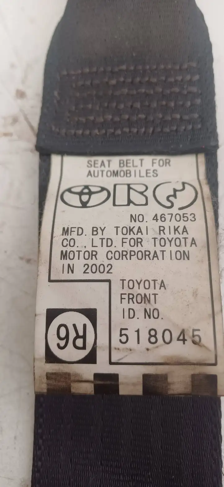 Toyota Yaris (1999 - 2003) 467053 Задний ремень безопасности — фото 3